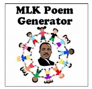 MLK poem generator